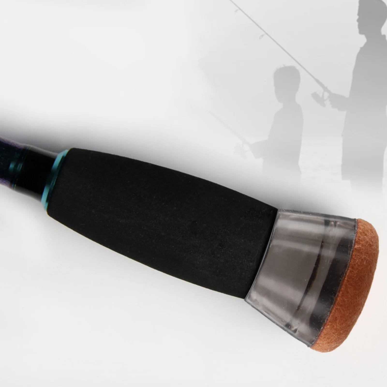 Outdoor Adventure Youtube - 釣り竿プロテクター ロッドクッションプロテクター アウトドアアドベンチャー 透明イエロー ロックフィッシングロッドに適合 海竿に適合