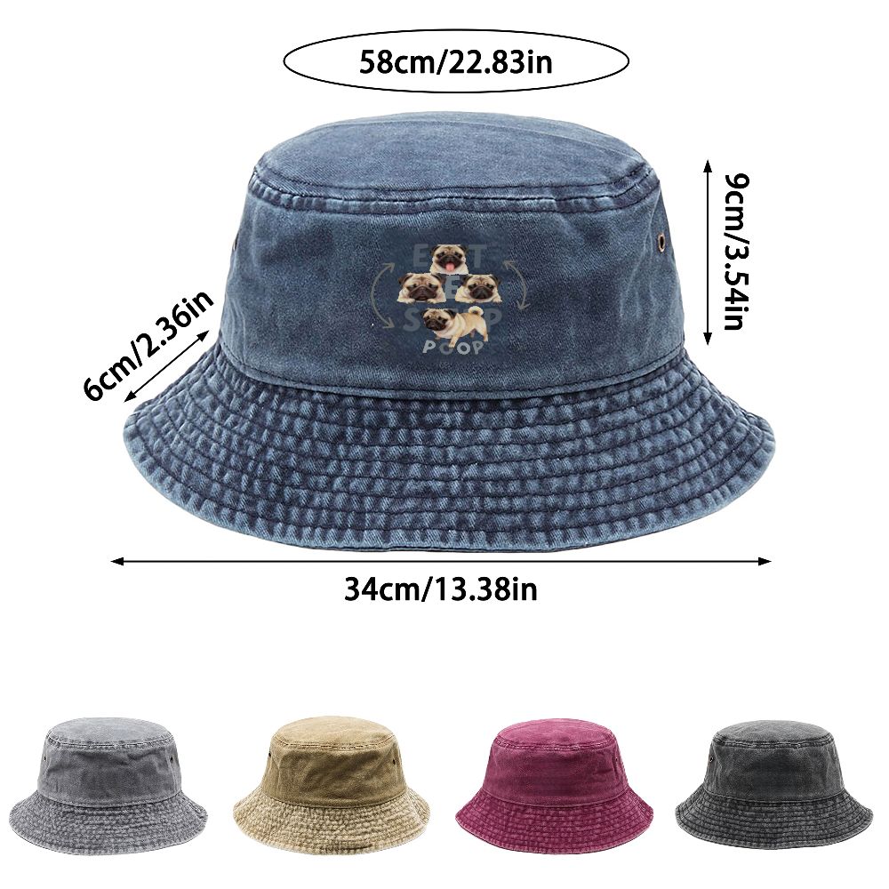 1pc ヴィンテージ ウォッシュド バケットハット ユニセッ - Outdoor Adventure Festival のレビューと価格