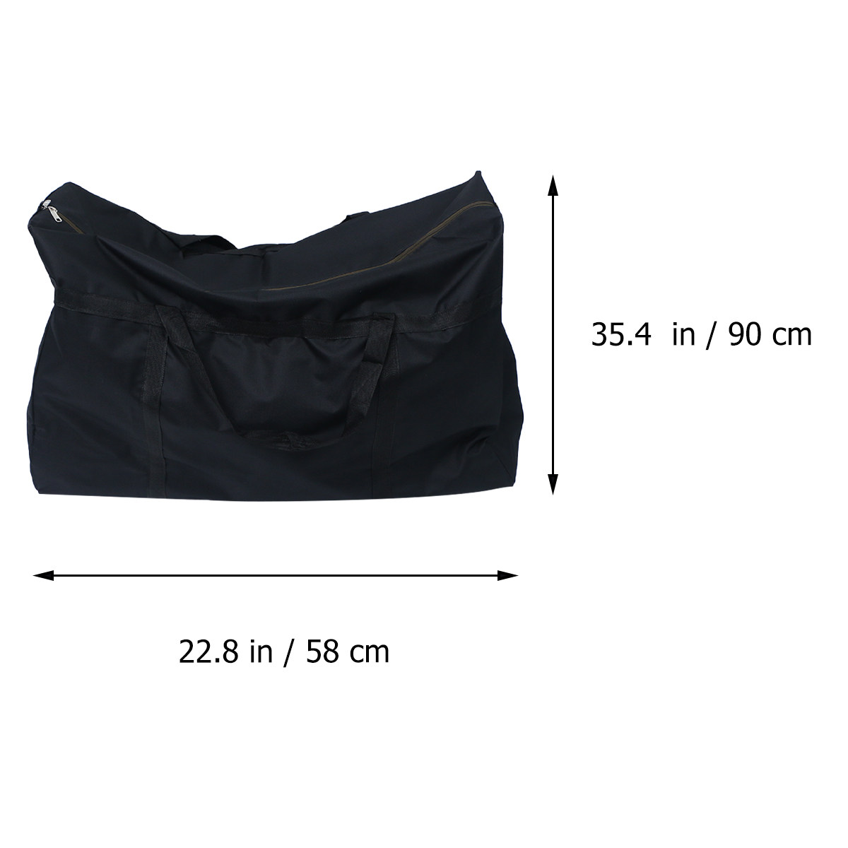 150L ブラック 防水ヘビーデューティーオックスフォード布 - Space Blanket Heavy のレビューと価格