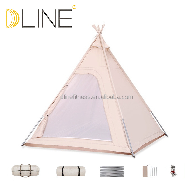大家族用キャンプテント アウトドアハイキング インディアンテ - Outdoor Adventure Group のレビューと価格